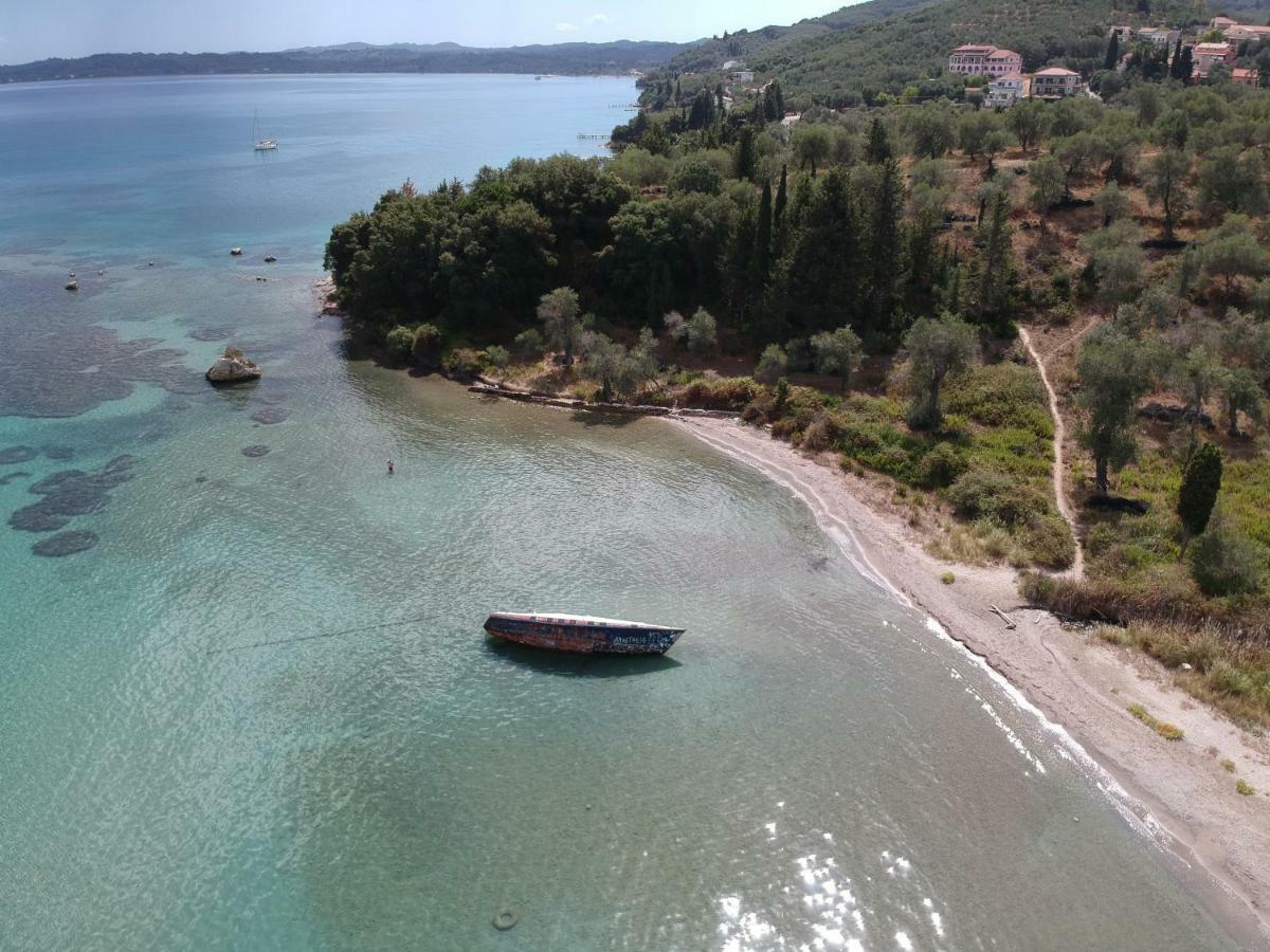 Corfu Seaview Maisonette - Sopra Il Mare Petrití Eksteriør bilde