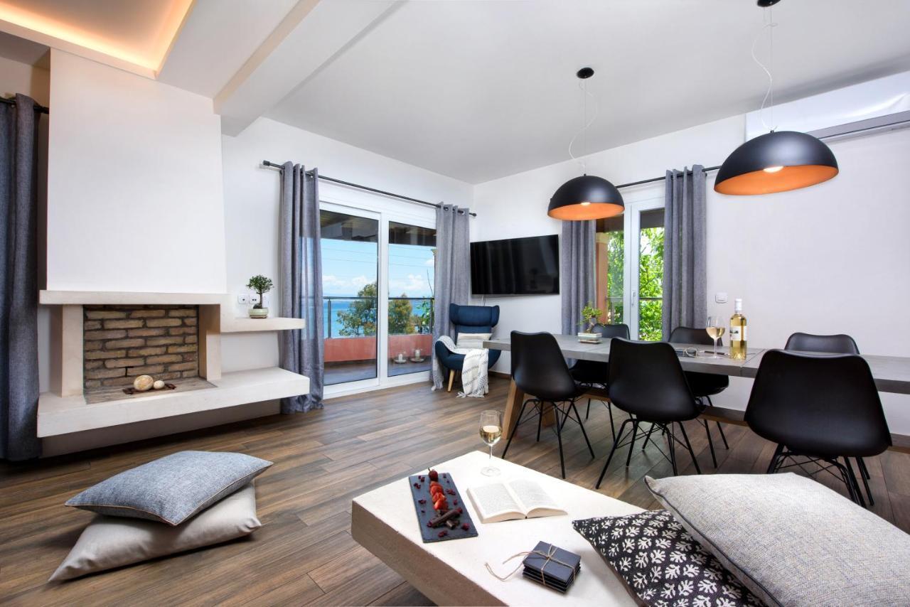 Corfu Seaview Maisonette - Sopra Il Mare Petrití Eksteriør bilde